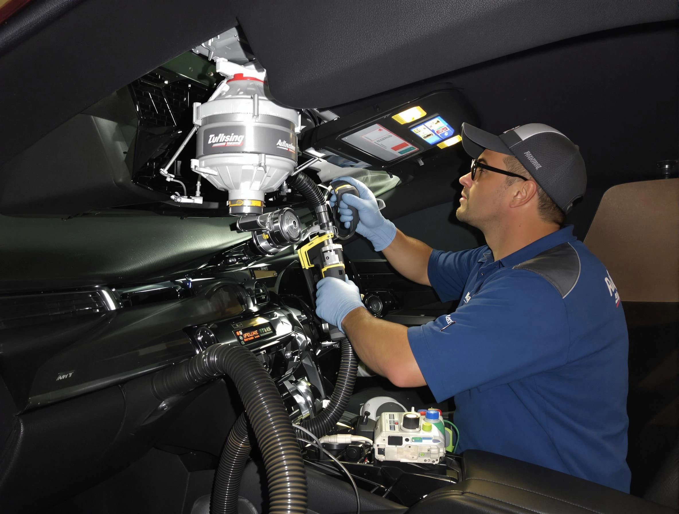 Specialized car duct cleaning by Noble Air Duct Cleaning in Noble