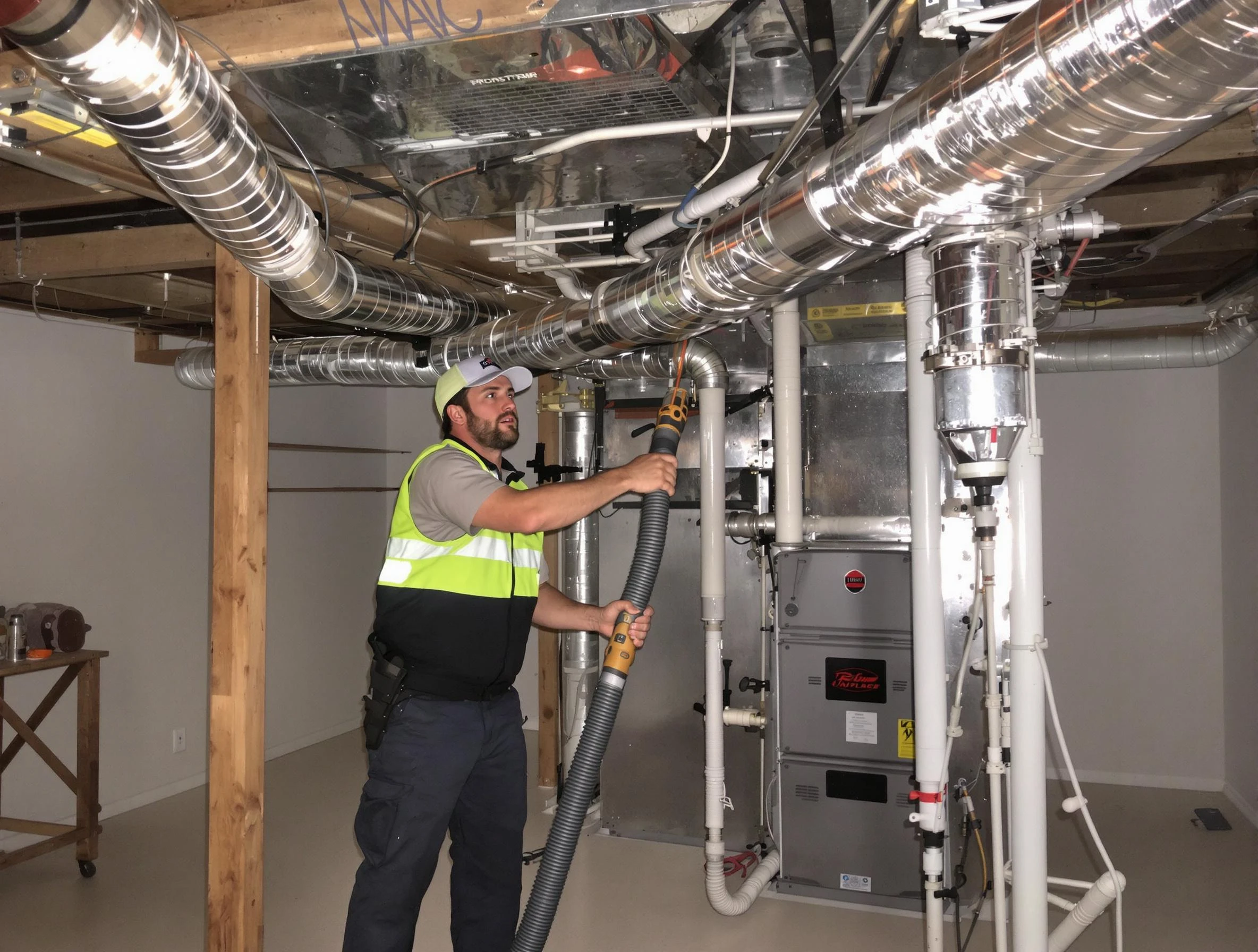 Furance Air Duct Cleaning in Noble