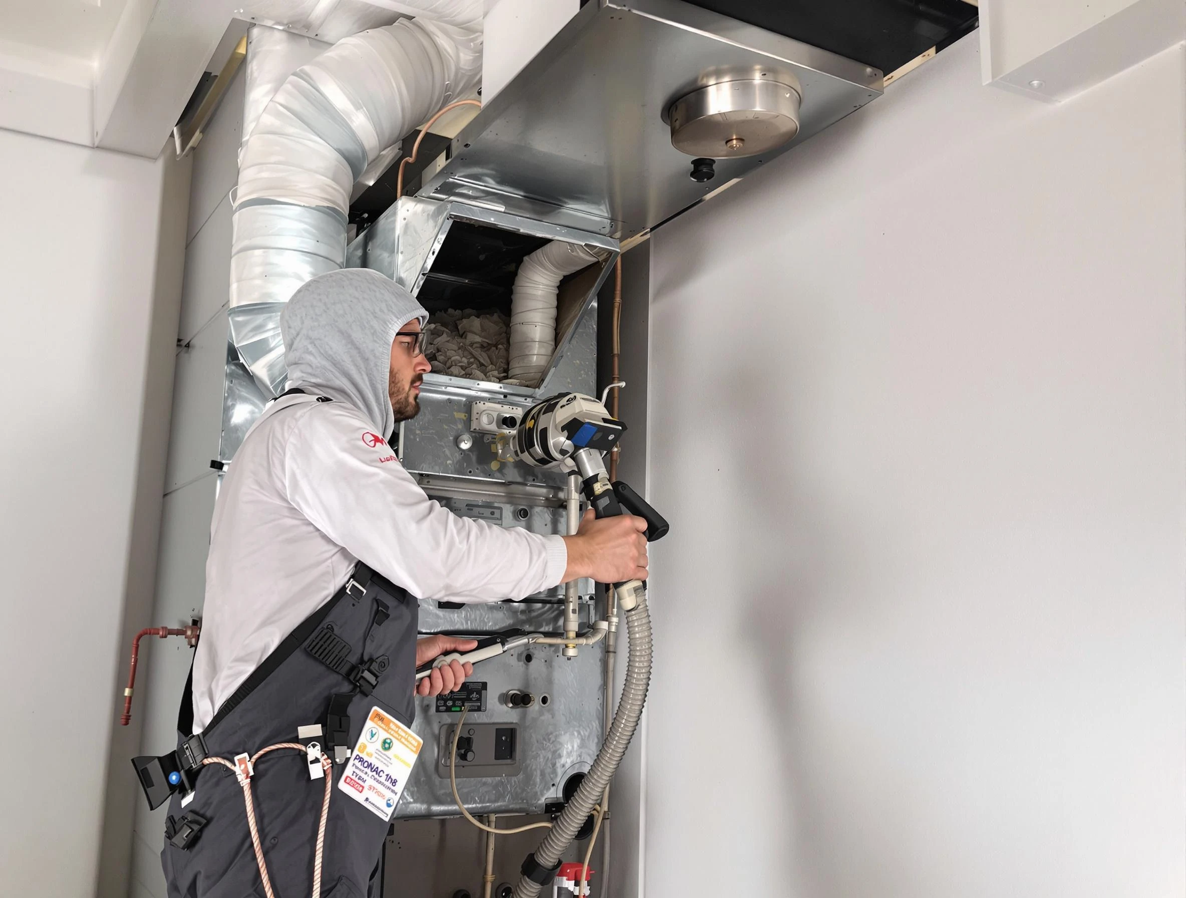 Expert furnace duct cleaning by Noble Air Duct Cleaning in Noble