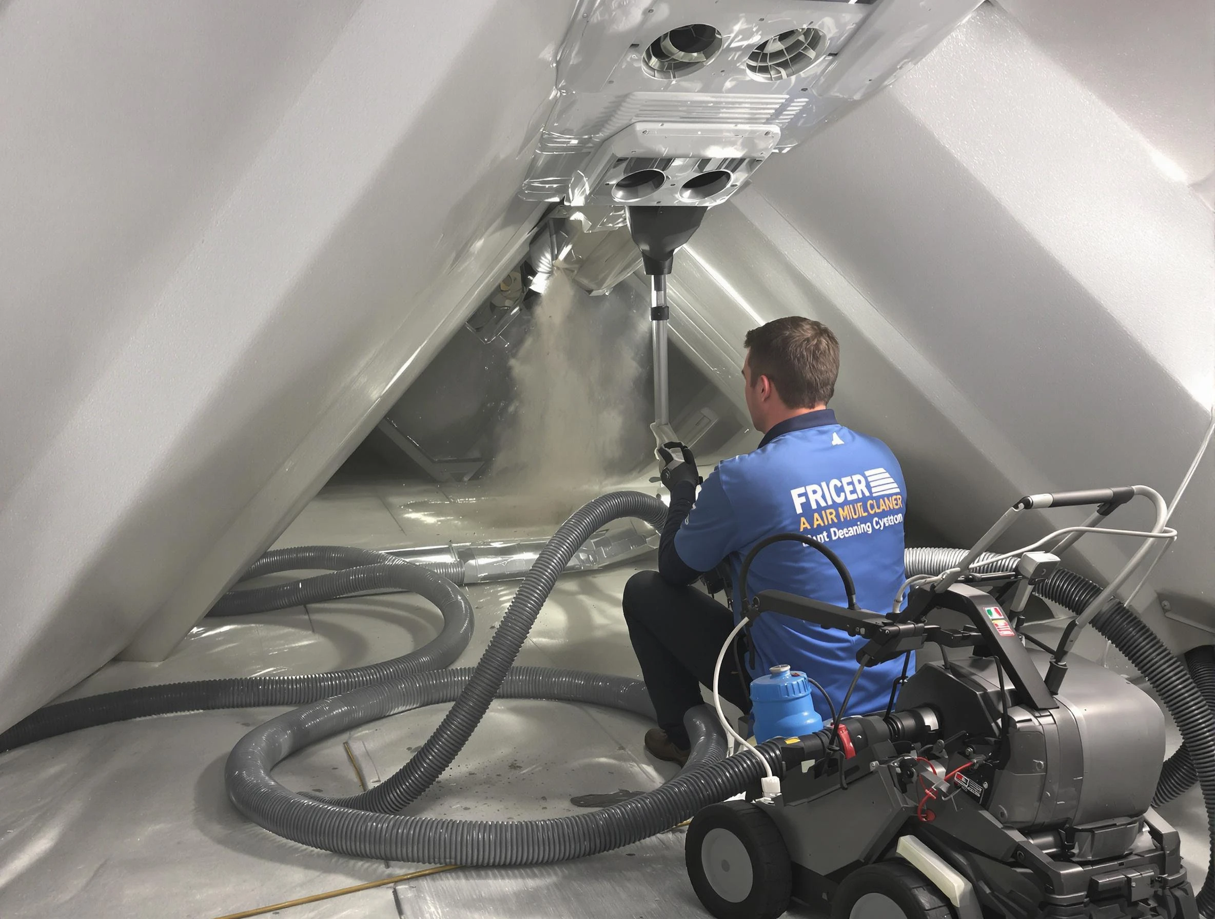 Expert residential duct cleaning by Noble Air Duct Cleaning in Noble